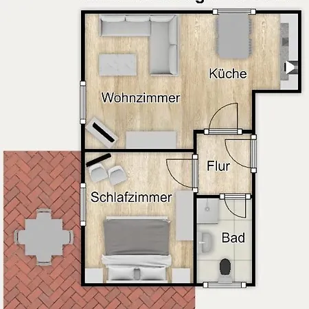 Godenhus Mathis Apartment Langeoog